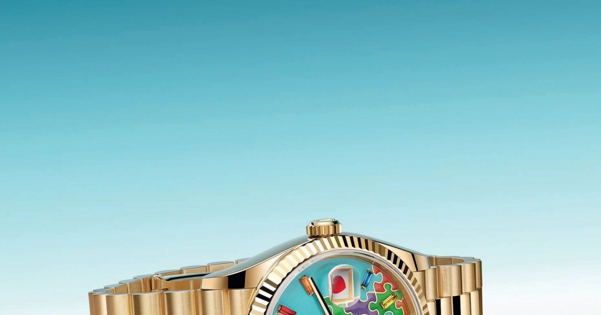 Rolex's Bold New Variants: Puzzle Motif Day-Date 36