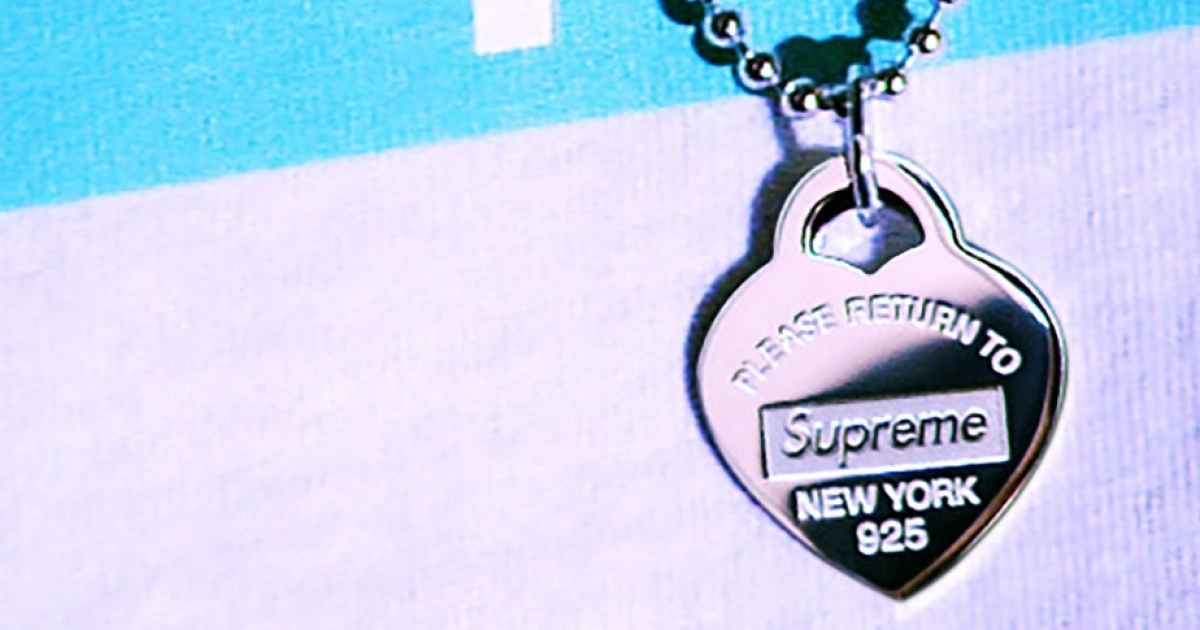 Tiffany × supreme Tiffany & Co. x Supreme Is Sure to Break the Internet | Vanity Fair