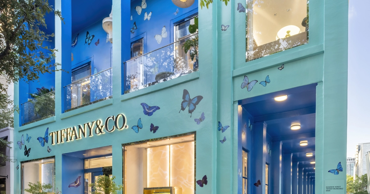 Tiffany & Co. Unveils Stunning Art-Inspired Façade in Miami