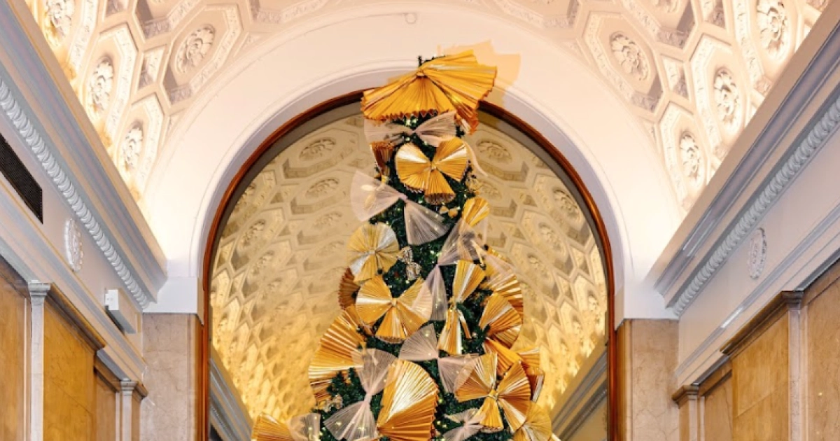 【RimOさま】vintage ❀ 燻ゴールドの クリスマス ツリー 23cm vintage tree ❀ 燻ゴールドのツリー 23cm RimOさまvintage ❀ 燻