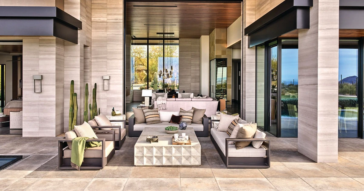 Scottsdale Retreat by Angelica Henry Blends Indoor-Outdoor Living