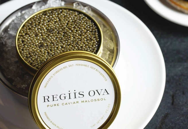 Chef Thomas Keller and Shaoching Bishop, founders of the Regiis Ova caviar brand, are teaming up to create an unmatched caviar experience in the Bay Area.