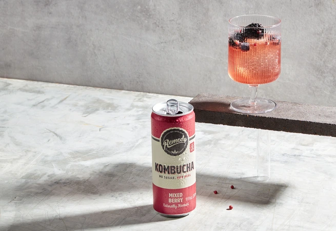 Remedy kombucha summer fling cocktail