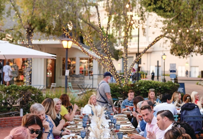 Chef Frederick Keller and Alexandria Ott’s underground dinner series, The Blank Table, is transforming San Diego’s culinary culture by forging community.