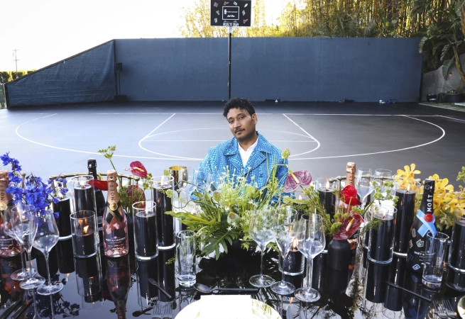 The Moët & Chandon and NBA Collection by Just Don Launch Was a Slam Dunk
