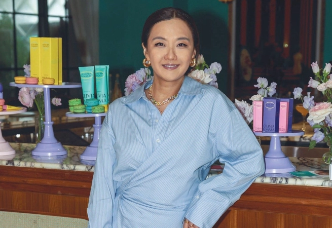 Miami resident Hye Kim has merged her passion for motherhood and skincare into one with the launch of her Korean beauty brand, Olivia Umma.