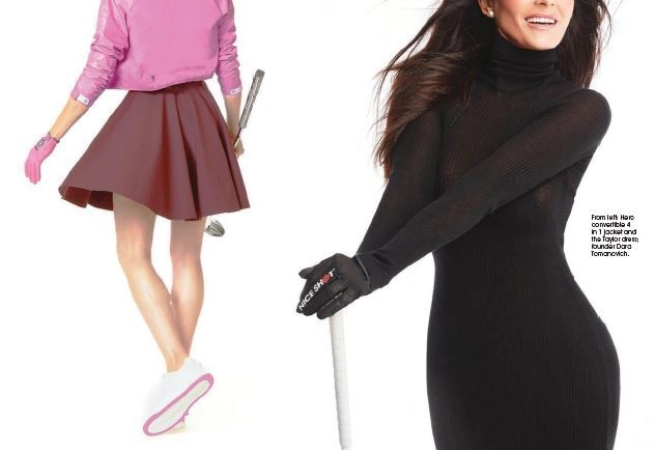 Fashion hits the greens with Devon Halsey’s separates sure to level up your game.