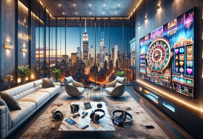 New York City, known for its sumptuous lifestyle and glittering nights filled with chandeliers and premiere events, now extends its luxury to the digital world of virtual casinos.