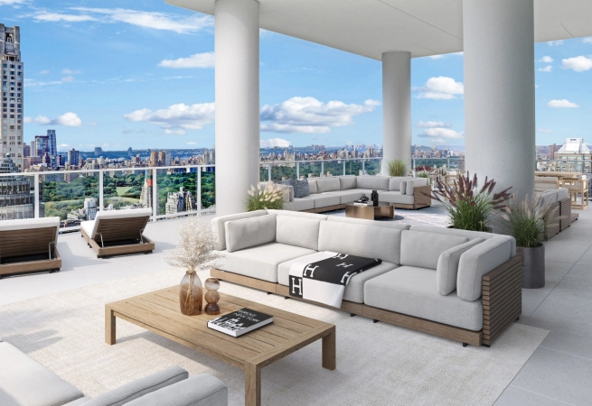 New York City is always dreaming up the most clever rooftop experiences — from sky-high curling games and mock ski chalets to igloos and summer pool parties.