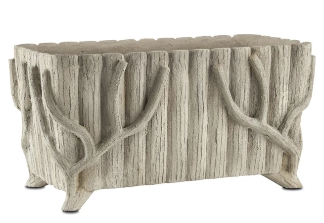 Add these fabulous faux bois accents for a bit of woodland whimsy.