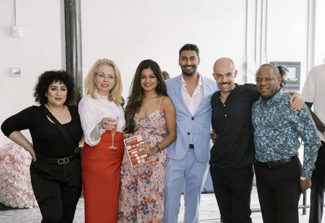 Art Meso International Art and Fashion Exhibition debuted the show La Genèse in the heart of NYC by host partner Chashama!