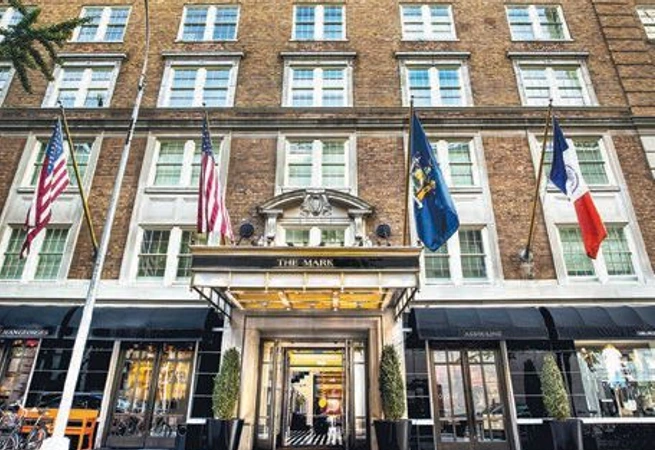 The Mark Hotel in New York City PHOTO COURTESY OF VENUES