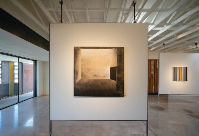 Works by Jack DeBartolo at b-art gallery in Phoenix PHOTO: BY CZ