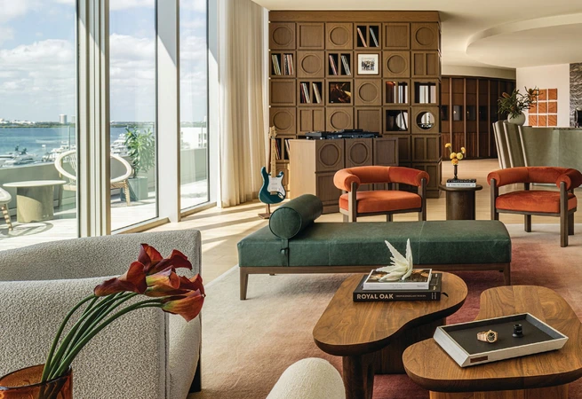 The concept welcomes guests into a space that feels more like a home than a retail experience. PHOTO COURTESY OF AUDEMARS PIGUET