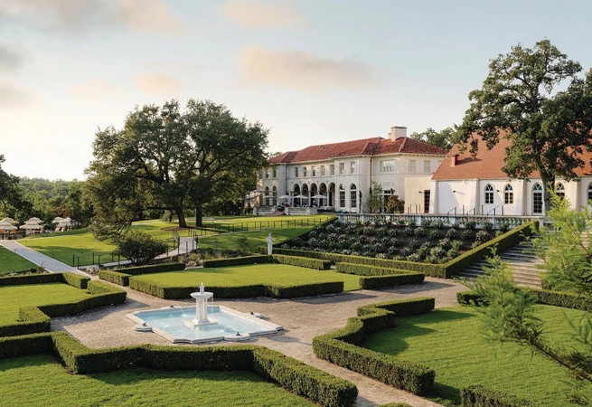 Austinâs picturesque Commodore Perry Estate is among the cityâs most celebrated destinations. PHOTO COURTESY OF BRAND