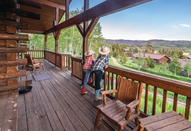 Set on 540 acres in Colorado’s Routt National Forest, Vista Verde Ranch invites guests to embrace their inner cowboy.