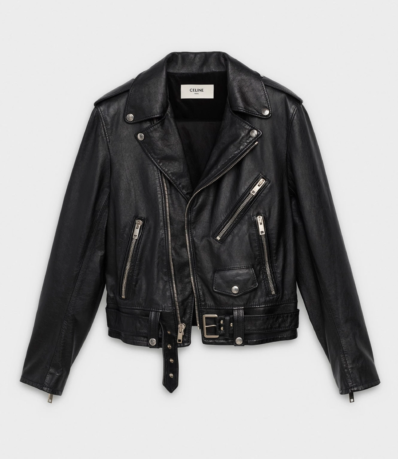 CELINE レザージャケット by Hedi Slimane Hedi Slimane's Iconic Men's Leather Jacket at Celine
