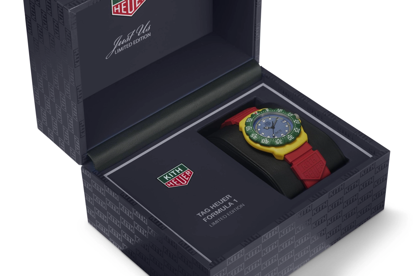 Tag Heuer x Kith: Limited Edition Formula 1 Watches