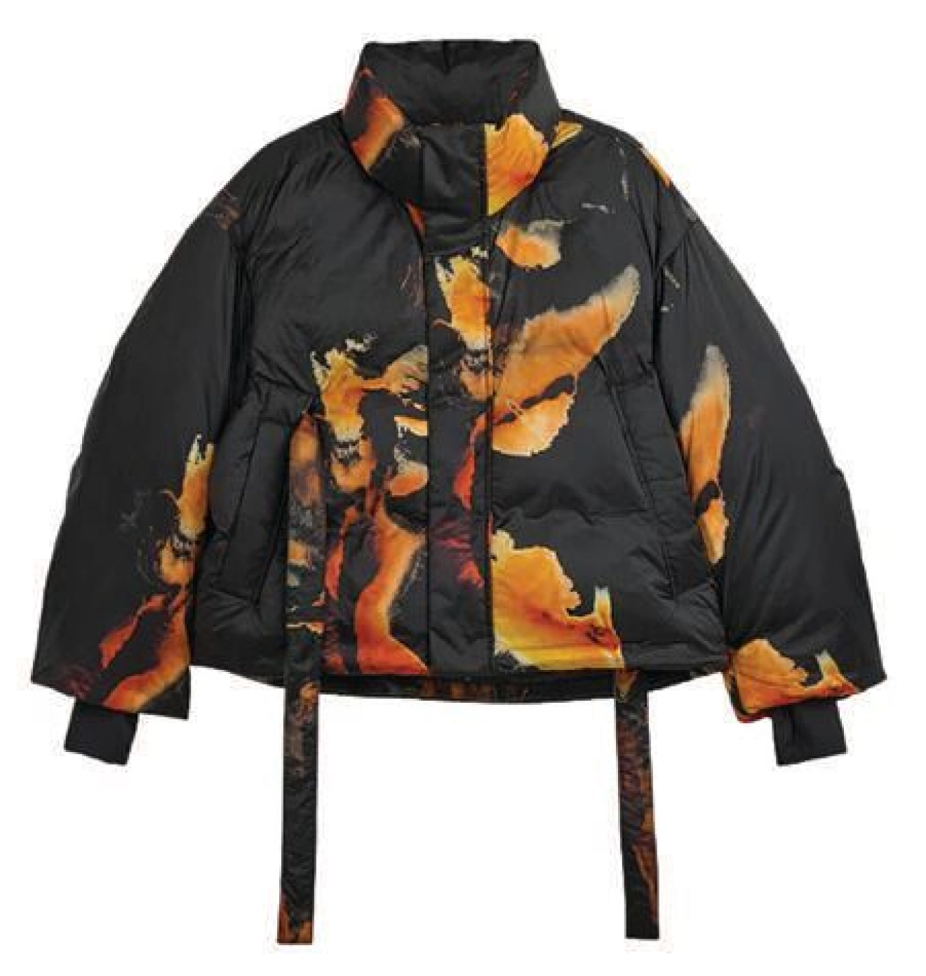 Y-3 Puffer Jacket âI love the watercolor art on this staple winter pufferâitâs bold, creative and painted by Yohji Yamamoto himself.â y-3.com PHOTO COURTESY OF BRAND