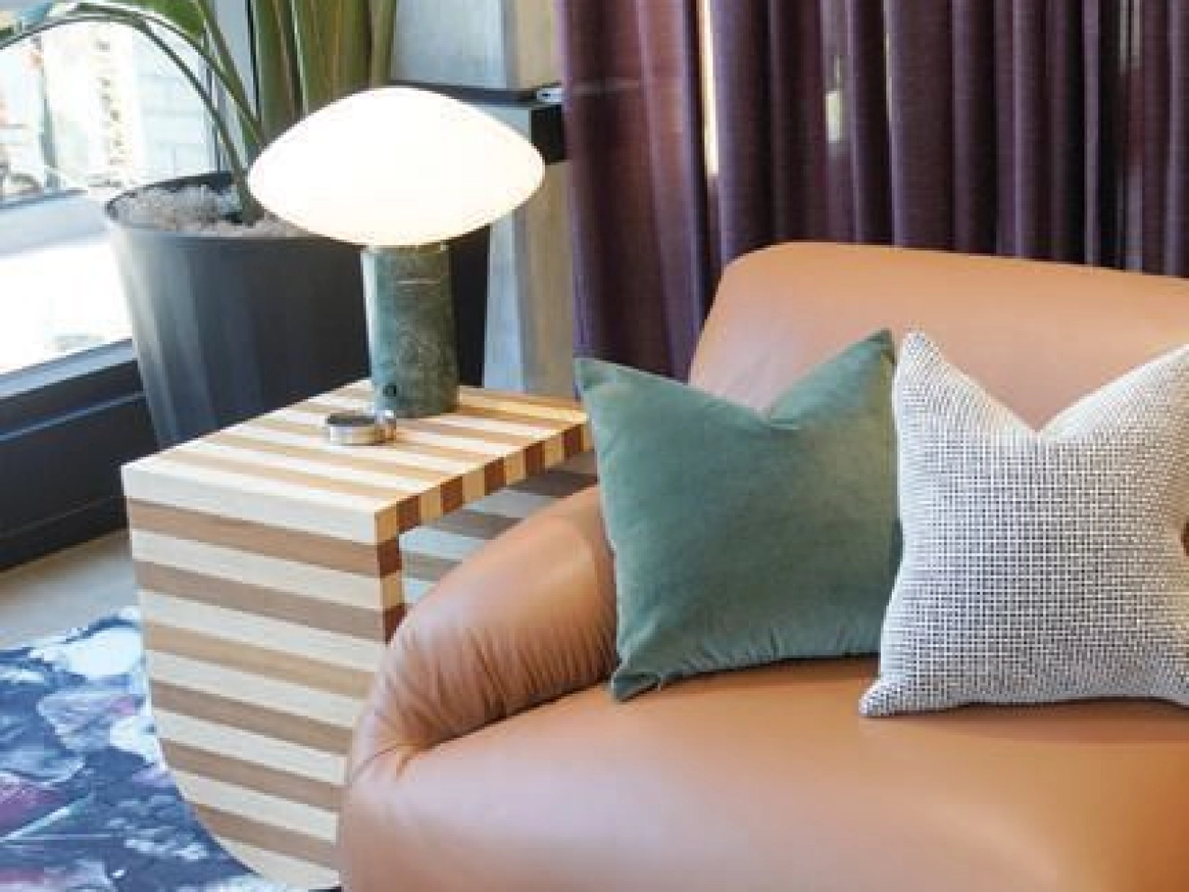 The Luva sofa was chosen for its modular design and sculptural comfort, perfectly suited to showcase how lounge seating can flex with changing needs while making a statement. Herman Miller Luva sectional sofa PHOTO COURTESY OF WORKPLACE RESOURCES