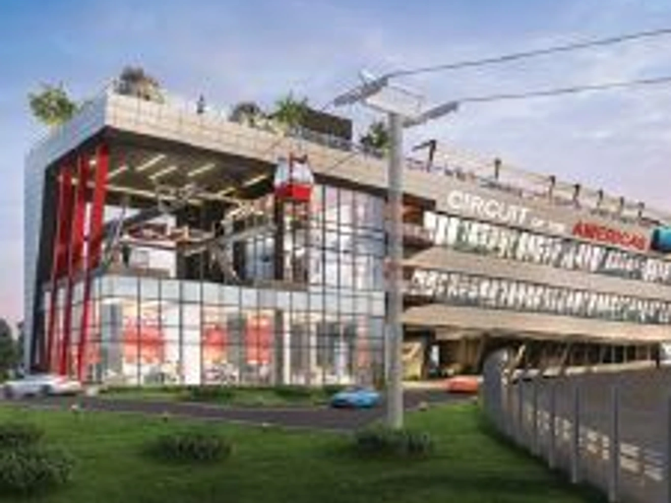 Soon, members of The Circuit will be able to enjoy a four-story clubhouse with a restaurant, two pools and a gondola that takes them right to the track. PHOTO COURTESY OF CIRCUIT OF THE AMERICAS