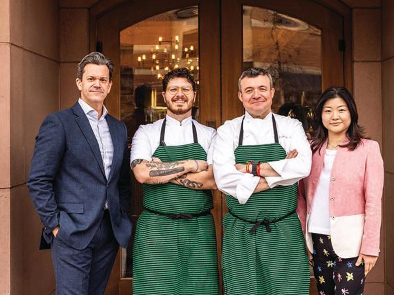 The Casa Juani team, from left: Daniel Dirth, Sonny Viggiano, Eduardo Valle Lobo and Kelly Jeun.  PHOTO BY CASEY WILSON