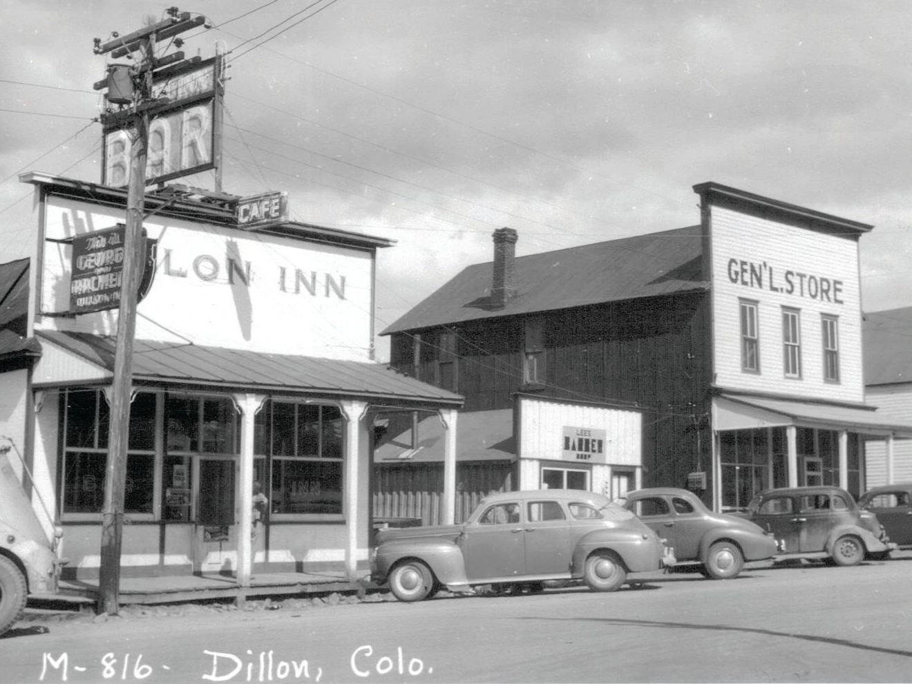 The Mint, built in 1862, was originally located in Kokomo before moving to Frisco, then Old Dillon. In 1961, it finally came to rest in Silverthorne. PHOTO COURTESY OF THE MINT