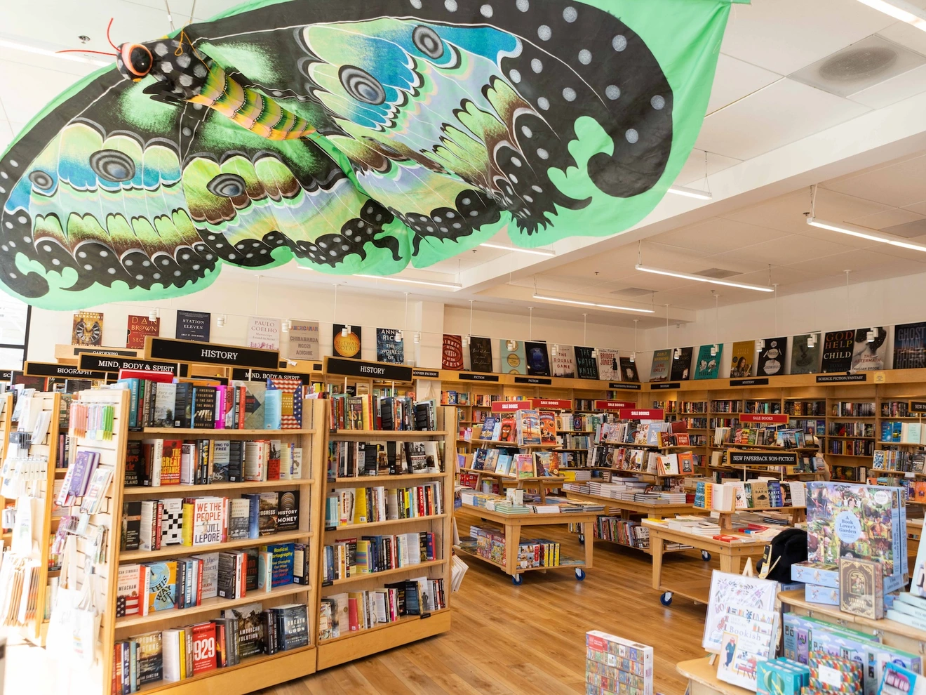 Copperfield’s Books in downtown Napa