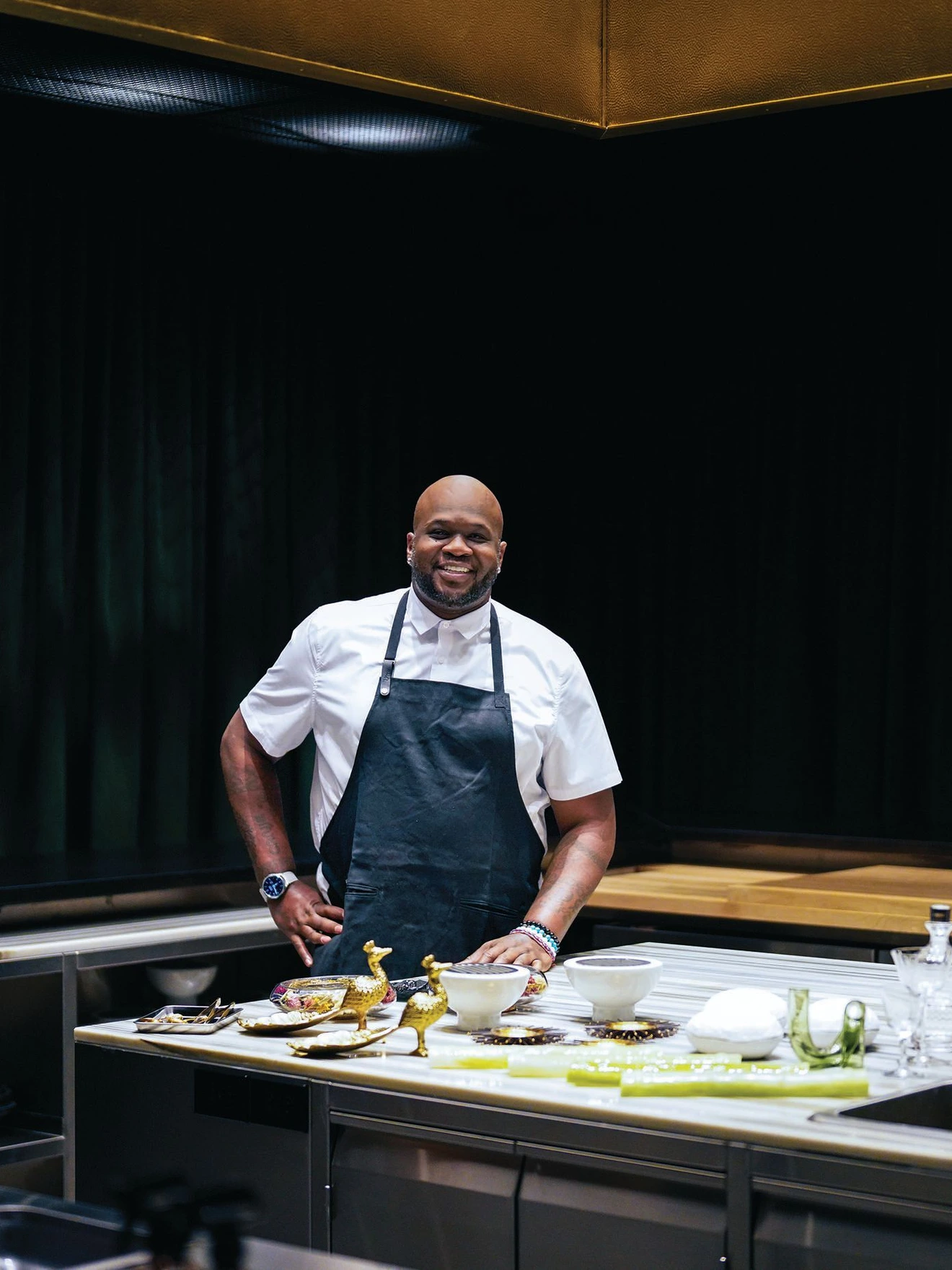 TAVEL BRISTOL-JOSEPH Chef and partner, Emmer & Rye Hospitality Group