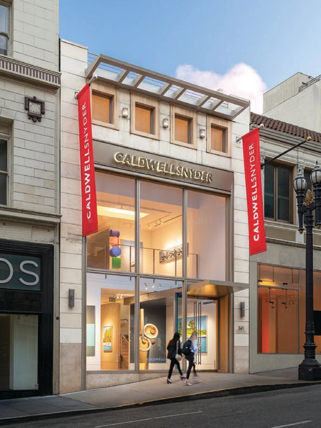 The facade of Caldwell Snyder in San Francisco's Union Square