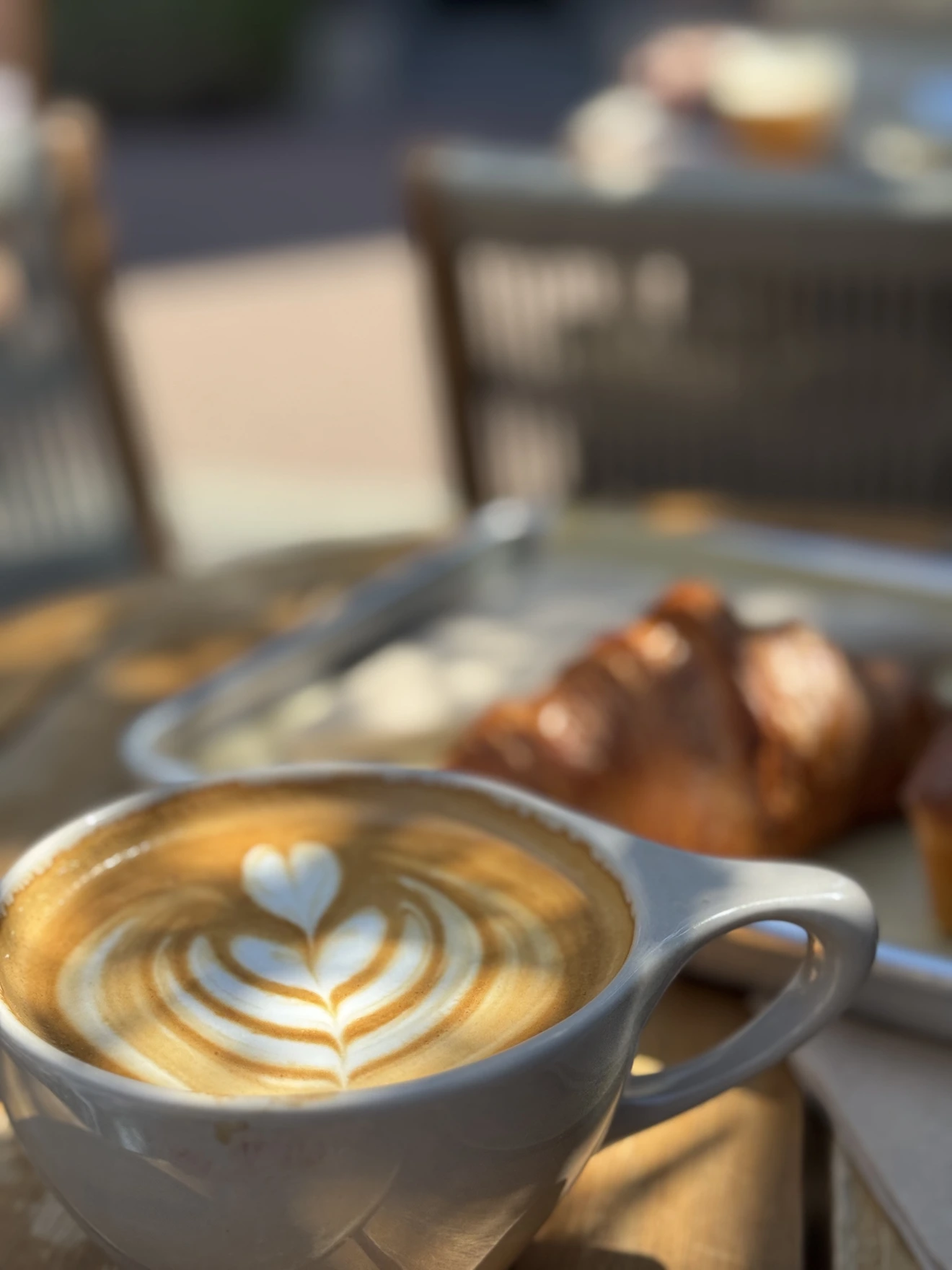 Coffee art at Moulin