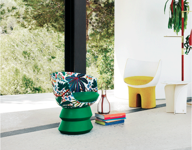 LUIS VUITTON Dolls by Raw Edges chair LUIS VUITTON Dolls by Raw