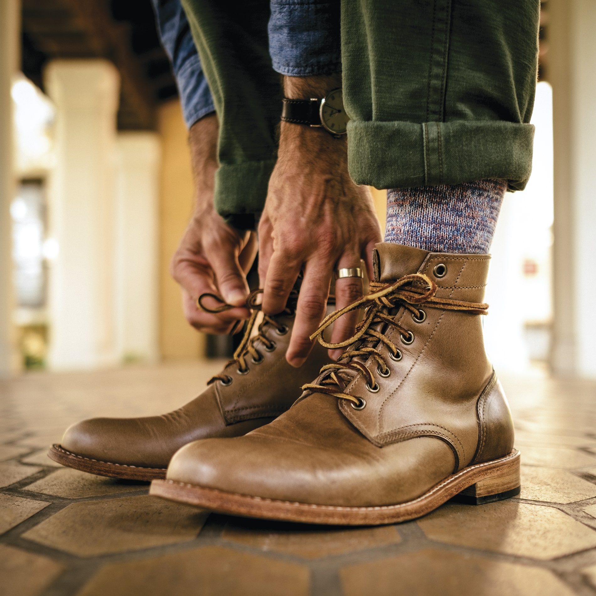 Discover Timeless Style: Natural Trench Boots Crafted to Last