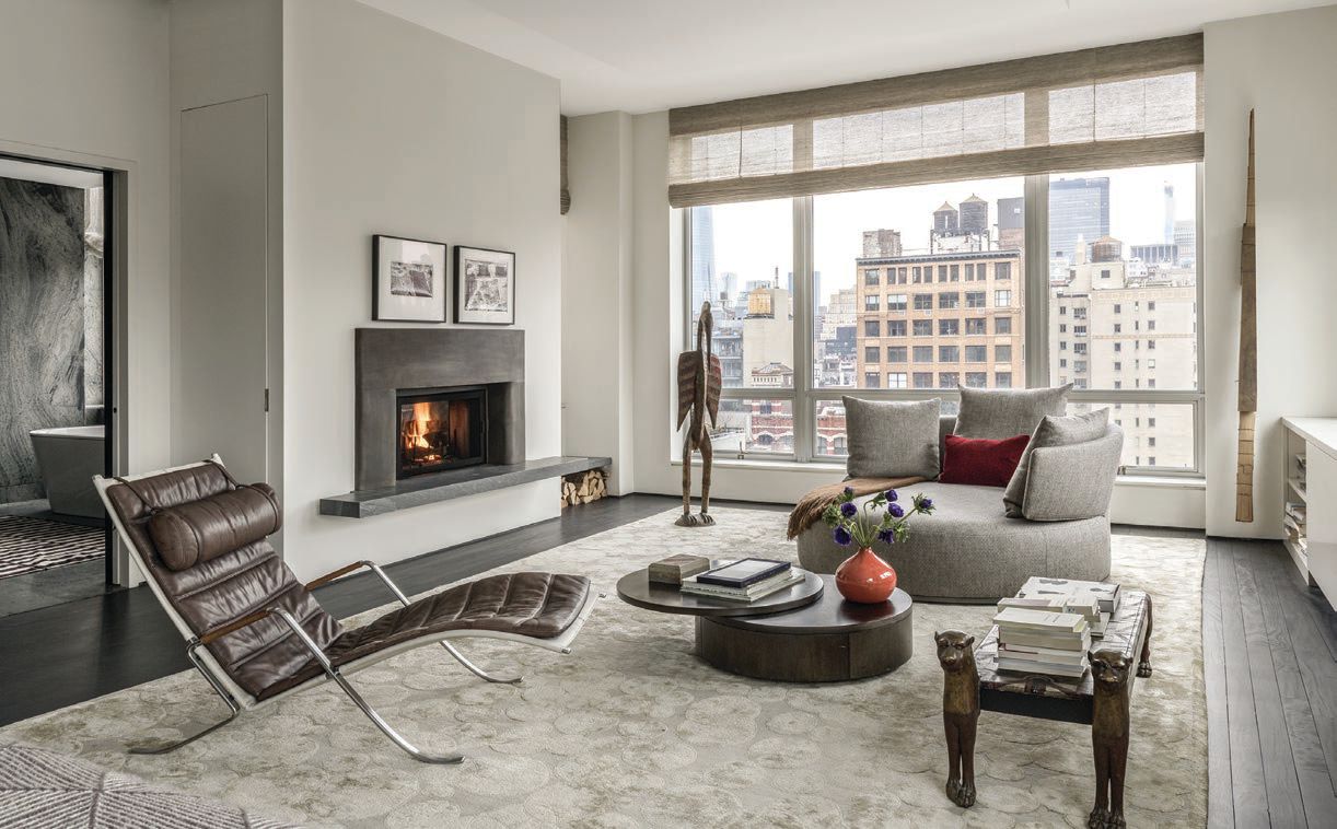 Chelsea Penthouse Makeover: Modern Meets Midcentury