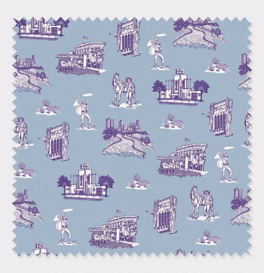 The Fort Worth toile