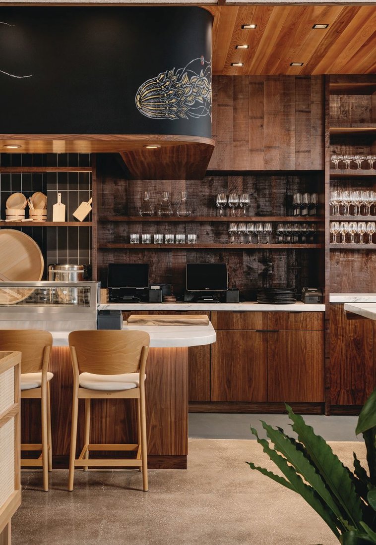 Guests can experience an authentic omakase dinner at the sushi counter PHOTO COURTESY OF UCHI