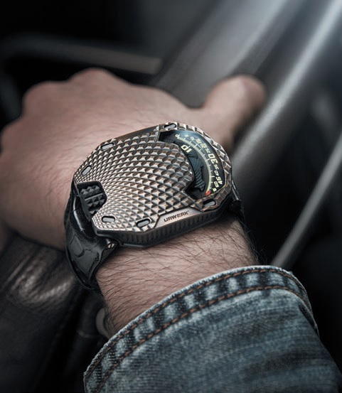 The URWERK UR-105 T-Rex, urwerk.com PHOTO COURTESY OF BRANDS