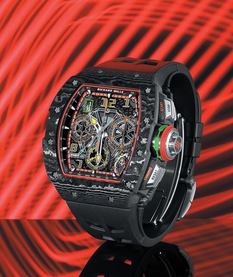 Richard Mille RM 65-01 Automatic Split Seconds Chronograph, richardmille.com PHOTO COURTESY OF BRANDS