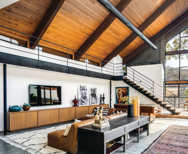 Earthy Modern Home: Midcentury Church Transformation