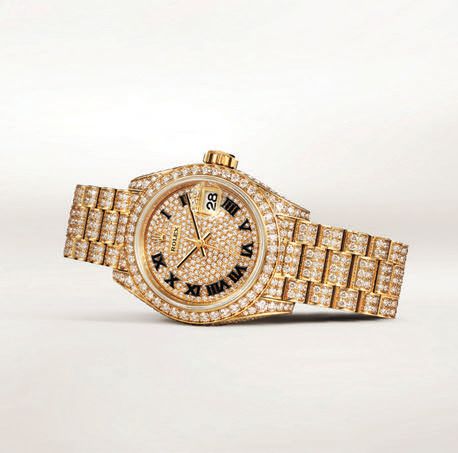 Shop Rolex timepieces, like the Oyster Perpetual Lady-Datejust, at Fourtané Rolex Boutique COURTESY OF BRANDS