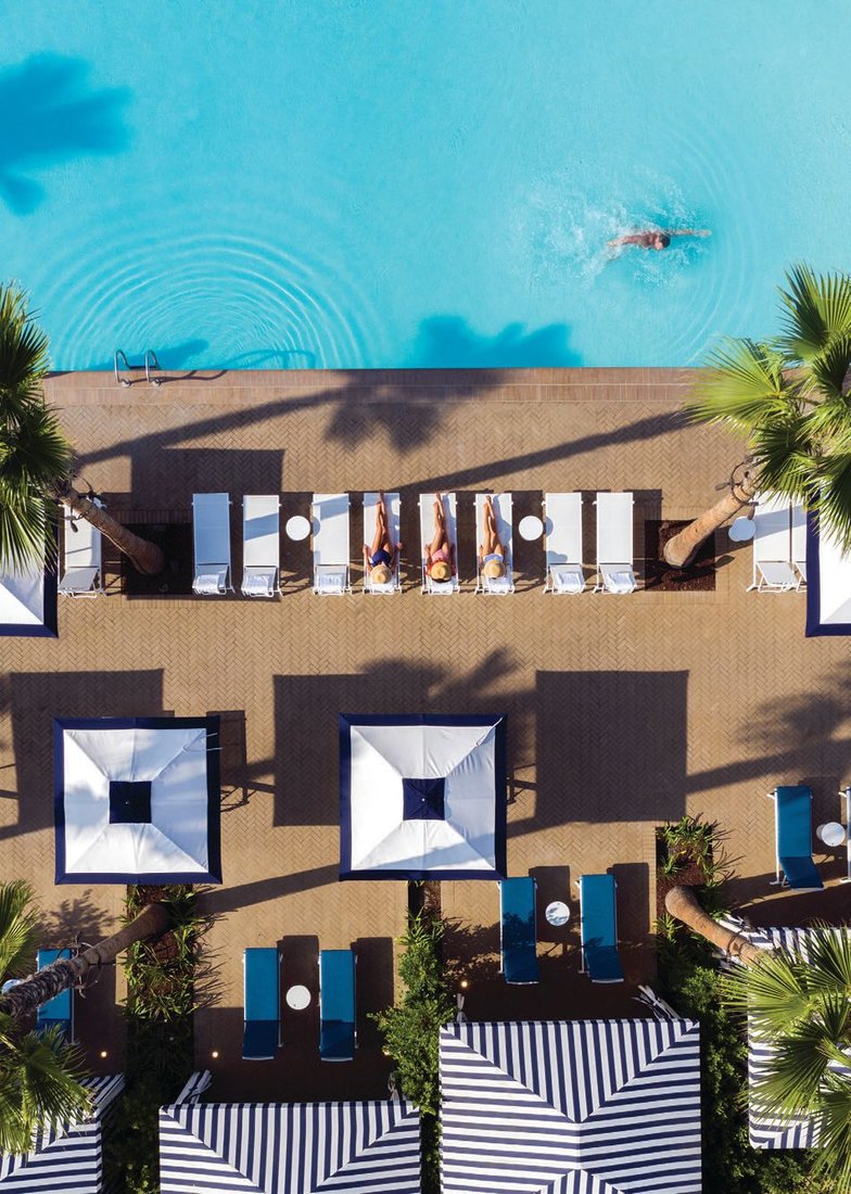 Take a dip in the stunning pool at Hotel del Coronado. COURTESY OF BRANDS