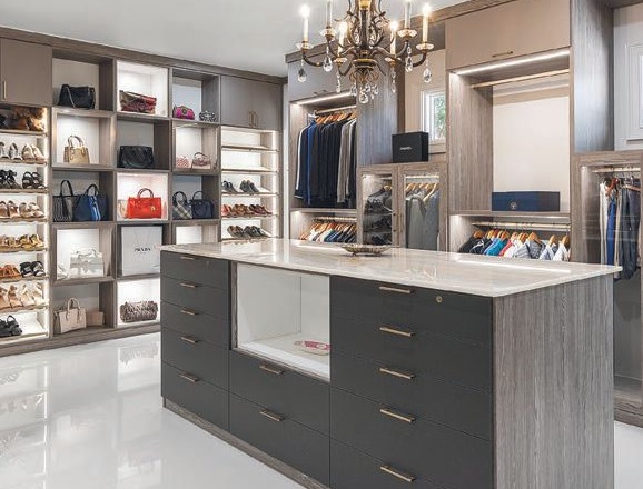 The company’s line of storage accessories are designed to complement all spaces, especially closets.PHOTO BY LIVING PROOF PHOTOGRAPHY