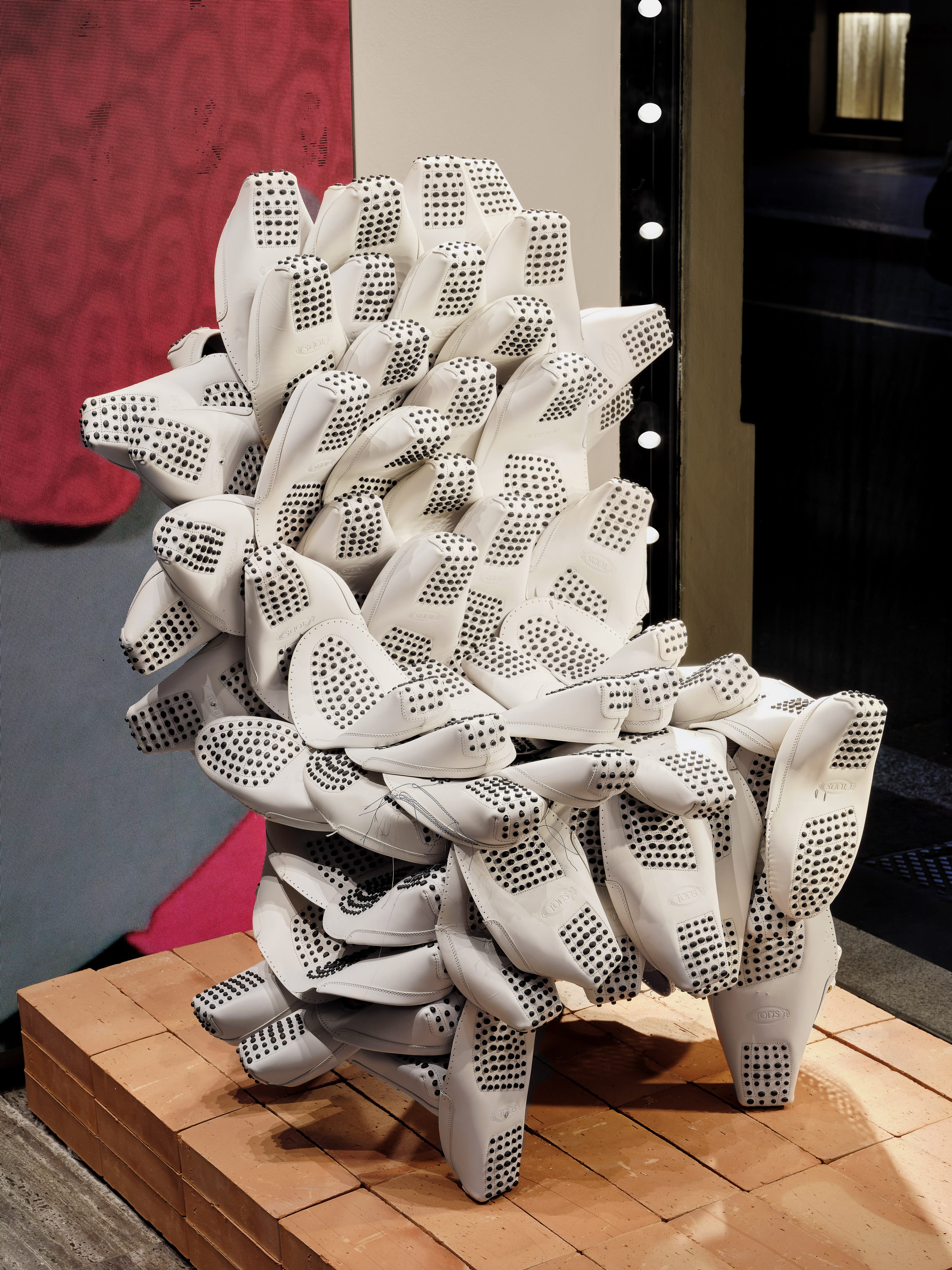 Tod's Mosaic Collection: Willie Cole's Sustainable Sculptures