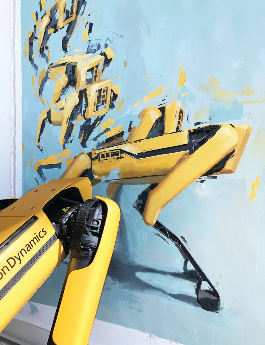 Spot, the Boston Dynamics robotic dog PHOTO COURTESY OF AGNIESZKA PILAT