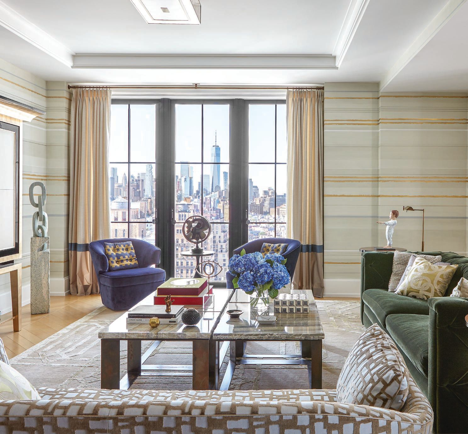 Chelsea Apartment Design: Vintage Meets Contemporary Style