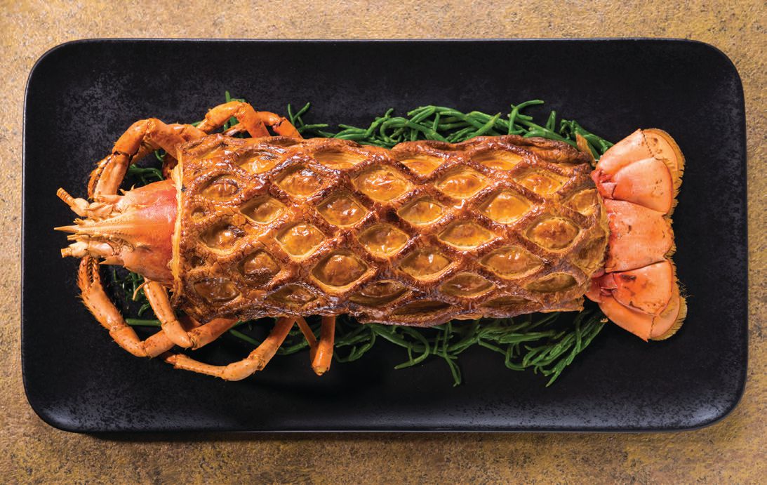 The decadent lobster en croûte is ideal for sharing as it includes a 2-pound Maine lobster PHOTO BY JEFF GREEN PHOTOGRAPHY