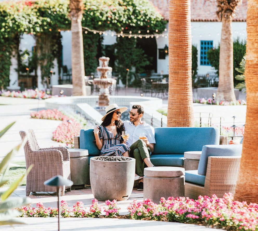 There are countless spots to relax and soak in the atmosphere. PHOTO BY TANVEER BADAL