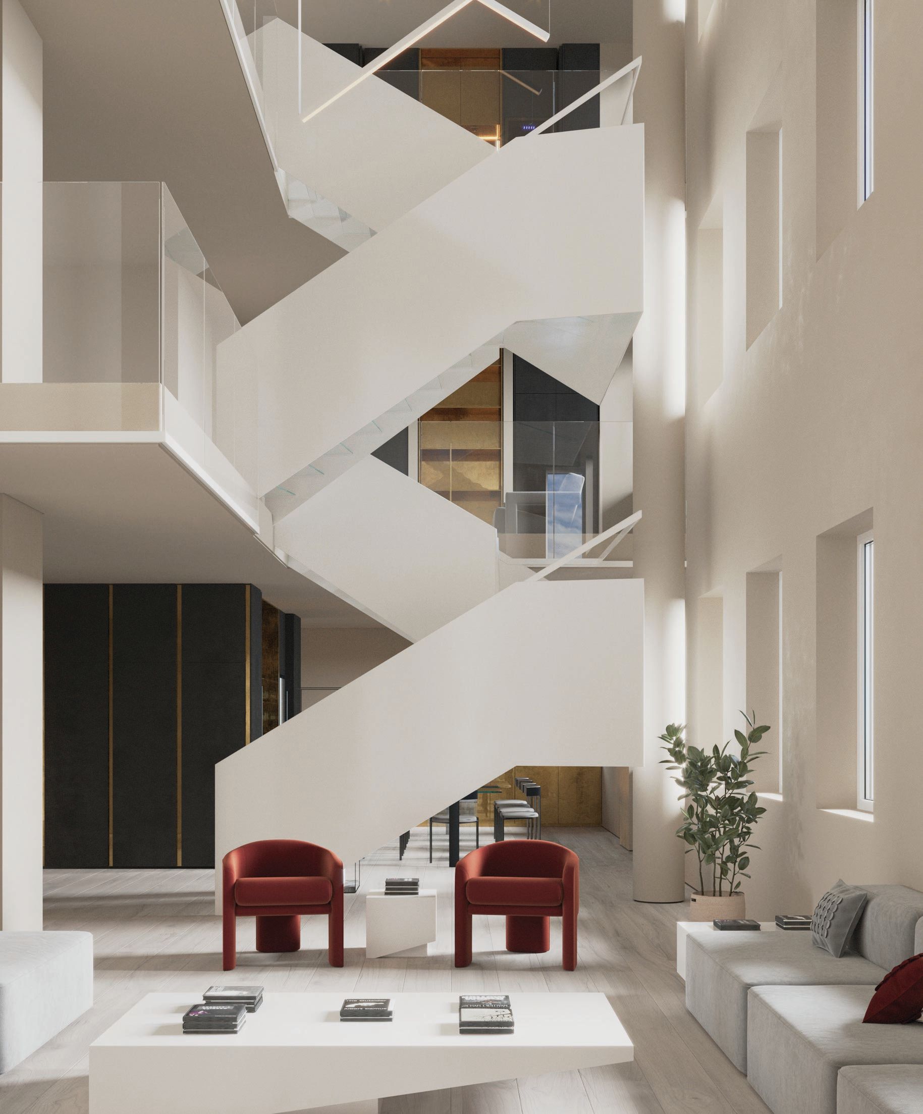 Beautiful view of Midtown Luxury Penthouse Living