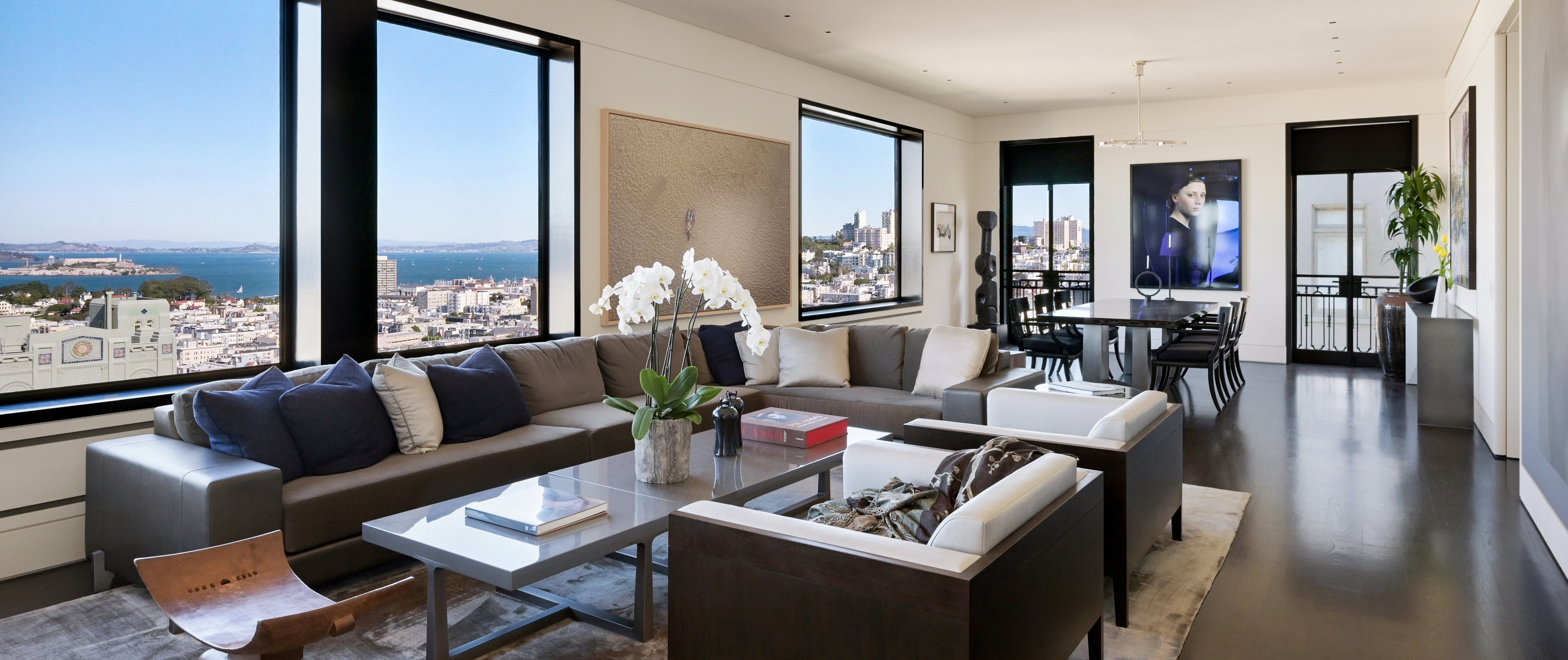 Illustration of Luxury Penthouse Apartments With Private Decks In San Francisco