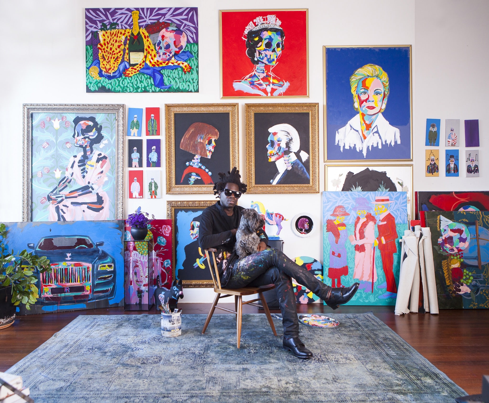 Bradley Theodore's Vibrant Art at Ann Norton Gardens